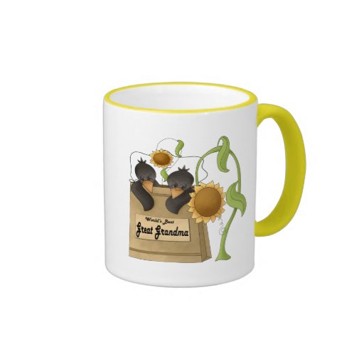 Country Crow Great Grandmother Mothers Day Gifts Coffee Mug