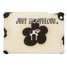 Country Fun Cow iPad Mini Glossy Finish Case
