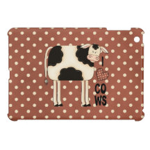 Country Fun Love Cows iPad Mini Glossy Finish Case