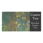 Country Garden with Sunflowers photo cards