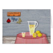 Country Lemonade Note Card