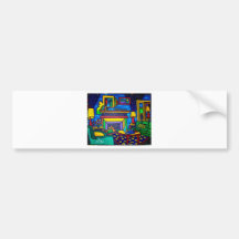 Country Living by Piliero Bumper Stickers