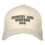 Country Music DAD embroidered hats