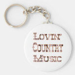 Country Music Key Chain