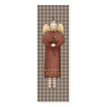 Country Nowel Angel Christmas Gift Tag business cards