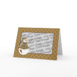 Country Nowel Snowmen Christmas Card Template