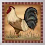 country rooster posters