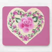 Country Rose Heart