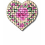 Country Rose Heart t-shirts