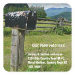 Country Style Metal Mailbox stickers