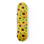 Country Sunflowers Skateboard
