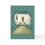 Country Sweethearts Valentine's Day Card