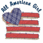 Country USA embroidered shirts