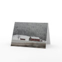 Country View in Winter, Notecard