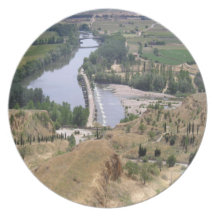 Country Views - A River View Dinner Plates