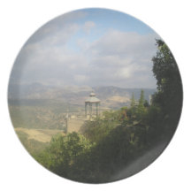 Country Views - A view with a view Dinner Plate