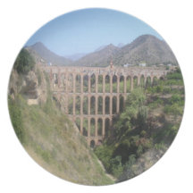 Country Views - Aquaduct Dinner Plate