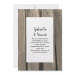 Country Wedding Save the Date Announcement invitations
