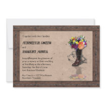 Country Western Barbed Wire Invitation v2