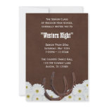 Country Western Formal Prom Party Personalized Announcements