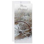 Country Winter rack cards