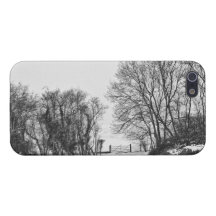 Countryside in the Snow iPhone 5 Cover