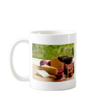 Countryside Wine, Cheese & Fruit Mug