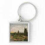 Countryside with a River, Manzanares keychains