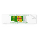 County Fermanagh Flags bumper stickers