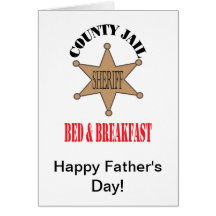 County Jail B&B Card