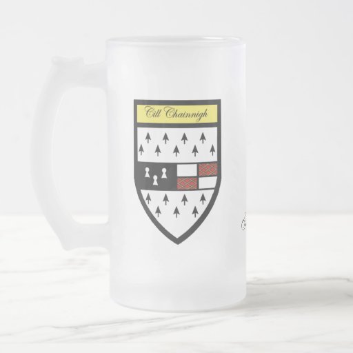 County Kilkenny Map & Crest Mugs