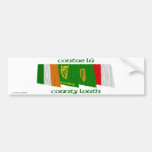 County Louth Flags Bumper Sticker