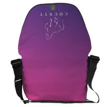 COUNTY SADDLERY DRESSAGE MESSENGER BAG