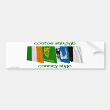 County Sligo Flags Bumper Stickers