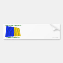 County Wicklow Colours Bumper Sticker