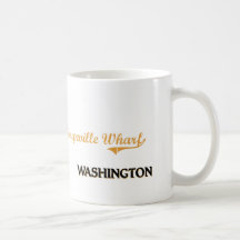 Coupeville Wharf Washington Classic Coffee Mug