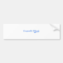 Coupeville Wharf Washington Classic Design Bumper Stickers