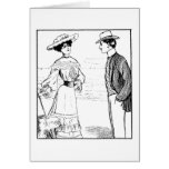 Couple at the Shore, Greeting Card