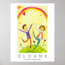 couple dancing poster