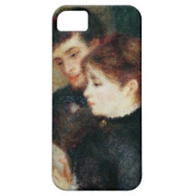 Couple Reading (Edmond Renoir and Marguerite Legra iPhone 5 Case