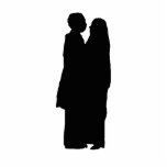 couple silhouette photo sculptures