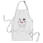 Couple Voodoo aprons
