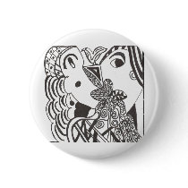 couple with bird pins