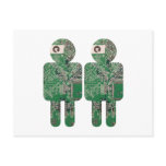 Coupleboard All Boys Postcard