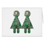 Coupleboard All Girls Folding Card
