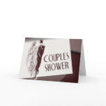 Couples Bridal shower card