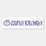 Couples For Christ bumper sticker