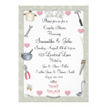 Couples Shower Sage Green Invitation