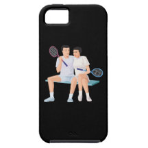 Couples That Tennis Together.png iPhone 5 Cover