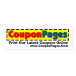 Coupon-Page Skinny Cards business cards